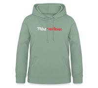 Spreadshirt Maman Merveilleuse Mère-Veilleuse Jeu De Mots Sweat À Capuche Femme, XXL, Vert-de-Gris