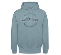 Spreadshirt Marche À l'ombre Sweat À Capuche Unisexe
