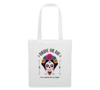 Spreadshirt Mariée Ou Mourir Bride Or Die Esthétique Mexicaine Future Mariée Tote Bag, taille unique, blanc