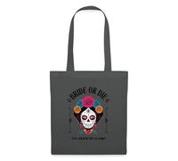 Spreadshirt Mariée Ou Mourir Bride Or Die Esthétique Mexicaine Future Mariée Tote Bag, taille unique, gris graphite