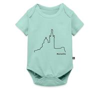 Spreadshirt Marseille Cadeau Marseillais Body Manches Courtes Bébé Bio