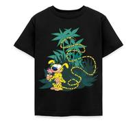 Spreadshirt Marsupilami dans Le Vert T Shirt Enfant, 122/128 (7-8 Ans), Noir