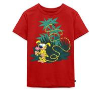 Spreadshirt Marsupilami dans Le Vert T Shirt Enfant Premium, 134/140 (8 Ans), Rouge