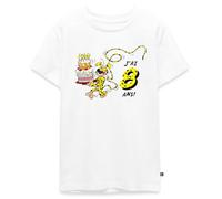 Spreadshirt Marsupilami Design Anniversaire J’AI Huit Ans T Shirt Ado Premium, 146/152 (10 Ans), Blanc