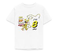 Spreadshirt Marsupilami Design Anniversaire J’AI Huit Ans T Shirt Enfant, 122/128 (7-8 Ans), Blanc