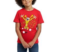 Spreadshirt Marsupilami Joyeux T Shirt Enfant, 110/116 (5-6 Ans), Rouge