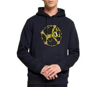 Spreadshirt Marsupilami Roue Sweat À Capuche Homme Premium, L, Bleu Marine