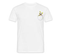 Spreadshirt Marsupilami Sort De La Poche Poitrine T Shirt Homme