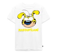 Spreadshirt Marsupilami Tête T Shirt Enfant Premium, 110/116 (4 Ans), Blanc