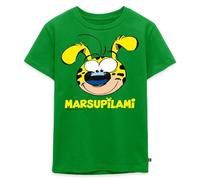 Spreadshirt Marsupilami Tête T Shirt Enfant Premium, 122/128 (6 Ans), Vert
