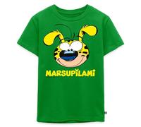 Spreadshirt Marsupilami Tête T Shirt Enfant Premium, 134/140 (8 Ans), Vert