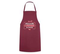 Spreadshirt Meilleure Cuisinière Du Monde Tablier Cuisine