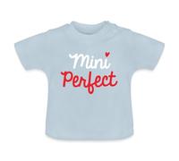 Spreadshirt Mini Perfect Enfant Fête des Pères T Shirt Bébé Bio, 18-24 Mois, Bleu Clair