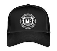 Spreadshirt Mission Impossible Dead Reckoning Logo IMF Casquette Trucker, Taille Unique, Noir/Noir
