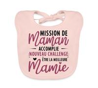 Spreadshirt Mission Maman Accomplie Cadeau Future Mamie Bavoir Bébé Bio | Annonce Grossesse Mamy