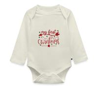 Spreadshirt Mon Premier Noël Bébé Body Manches Longues Bébé Bio