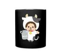 Spreadshirt Monchhichi Zodiaque Chinois Buffle Tasse Mug, taille unique, noir