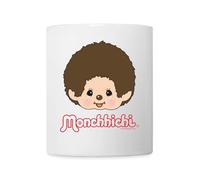 Spreadshirt Monkiki Visage portrait Monchhichi Mug Blanc, taille unique, blanc