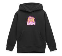 Spreadshirt My Little Pony Et Sunny Starscout Sweat À Capuche Enfant Premium, 110/116 (4 Ans), Noir