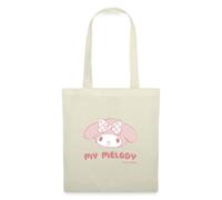 Spreadshirt My Melody Portrait Avec Lettrage Sac En Tissu, taille unique, nature