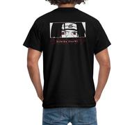 Spreadshirt Naruto Shippuden Le Sharingan D'Uchiha Itachi T-Shirt Homme, L, Noir