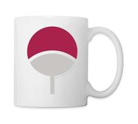 Spreadshirt Naruto Symbole Clan Uchiha Uchiwa Anime Manga Mug Blanc