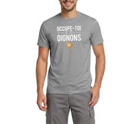 Spreadshirt Occupe Toi De Tes Oignons Humour T Shirt Homme
