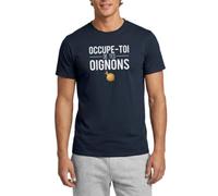 Spreadshirt Occupe Toi De Tes Oignons Humour T Shirt Homme
