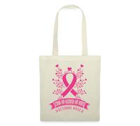 Spreadshirt Octobre Rose - Ruban Rose Contre Le Cancer Du Sein Sac En Tissu, taille unique, nature