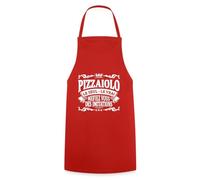Spreadshirt Original Pizzaiolo Boulanger Pizzatier Idée De Cadeau Le Seul Le Vrai Tablier Cuisine, taille unique, rouge