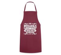 Spreadshirt Original Pizzaiolo Boulanger Pizzatier Idée De Cadeau Le Seul Le Vrai Tablier Cuisine, taille unique, bordeaux