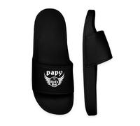 Spreadshirt Papy Rock'N'Roll Cadeau Papi Claquettes Homme