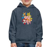 Spreadshirt Paw Patrol La Pat' Patrouille Ready for Action Pull À Capuche Premium Enfant, 98/104 (3-4 Ans), Bleu Jeans