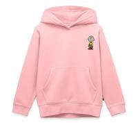 Spreadshirt Peanuts Charlie Brown Design Brodé Sweat À Capuche Enfant Premium, 134/140 (8 Ans), Rose