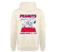 Spreadshirt Peanuts Design Club Social avec Snoopy Sweat À Capuche Unisexe