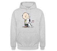 Spreadshirt Peanuts Snoopy Câline Charlie Brown Sweat À Capuche Unisexe