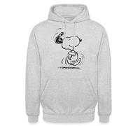 Spreadshirt Peanuts Snoopy en Hâte Sweat À Capuche Unisexe