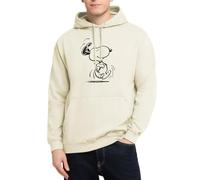 Spreadshirt Peanuts Snoopy en Hâte Sweat À Capuche Unisexe, L, Vanille