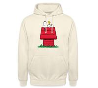 Spreadshirt Peanuts Snoopy Et La Niche du Chien Sweat À Capuche Unisexe