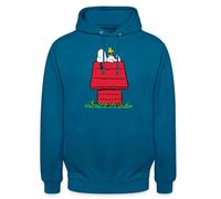Spreadshirt Peanuts Snoopy Et La Niche du Chien Sweat À Capuche Unisexe