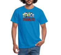 Spreadshirt Peanuts Snoopy Et Le Gang Pose De Groupe T Shirt Homme, XL, Bleu Royal
