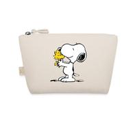 Spreadshirt Peanuts Snoopy Et Woodstock Amis Trousse, Taille Unique, Nature
