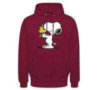 Spreadshirt Peanuts Snoopy Et Woodstock Amitié Sweat À Capuche Unisexe