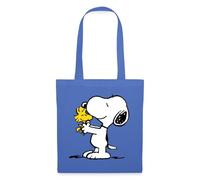 Spreadshirt Peanuts Snoopy Et Woodstock Amitié Tote Bag, taille unique, bleu pâle