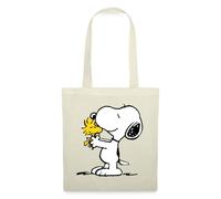 Spreadshirt Peanuts Snoopy Et Woodstock Amitié Tote Bag, taille unique, nature