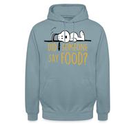 Spreadshirt Peanuts Snoopy Food Bouffe J'Ai Faim Sweat À Capuche Unisexe