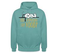 Spreadshirt Peanuts Snoopy Food Bouffe J'Ai Faim Sweat À Capuche Unisexe