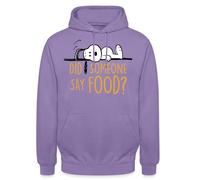 Spreadshirt Peanuts Snoopy Food Bouffe J'Ai Faim Sweat À Capuche Unisexe