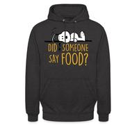 Spreadshirt Peanuts Snoopy Food Bouffe J'Ai Faim Sweat À Capuche Unisexe