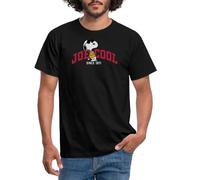 Spreadshirt Peanuts Snoopy Joe Cool Since 1971 T Shirt Homme, M, Noir